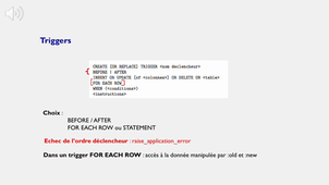 Triggers PL/SQL