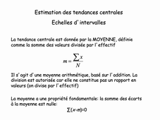 Statistiques - Master MEEF