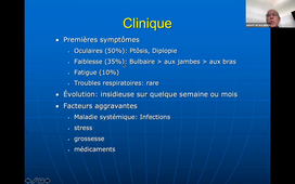 DU Médecine gériatrique, gérontologie et coordination d'EHPAD - 7ème séminaire du 13 mai  2022