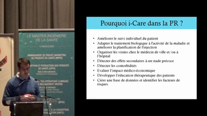 Suivi de patients atteints de polyarthrite rhumatoïde : intérêt d’une application pour Smartphone.