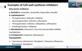 Antibiotic, mode of action, Resistance genes & epidemiology - Edwin Widyanto - 19-12-2025.mp4