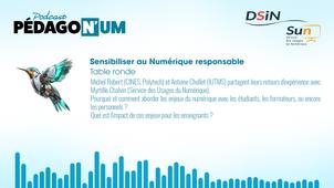 Sensibiliser au Numérique responsable - Table ronde