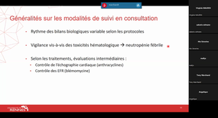Classe virtuelle-Modalités de surveillance après une chimiothérapie (T. Marchand, CHU Rennes)