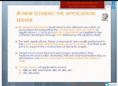 Cours 4 AIOP (Internet Application and Interoperability) ' Création de cours sur ItunesU ' de Clément Joncquet : Historical review of architecture models.