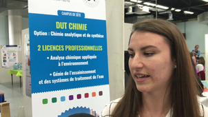 Chimie Sète à l'honneur : les étudiants du DUT Chimie présentent leur projet de diffusion scientifique lors de Chimie & Terroir 2018 !!