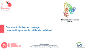 Comment réaliser un dosage colorimétrique