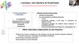 Pr PARRATE - Anatomie pelvi-périnéale et principes des infiltrations