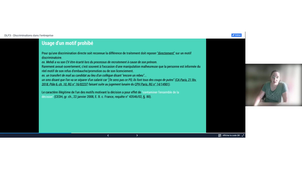 Partie 1 Cadre jur. Discriminations contentieux - M. PEYRONNET