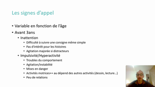 Repérage et diagnostic du TDAH - V. HENRY, Pédopsychiatre