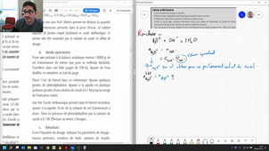 Préparation de chimie inorganique - TP2