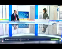 Les gaz de schistes : interview de Nicolas Arnaud directeur de l'OSU OREME sur France 3 Montpellier.