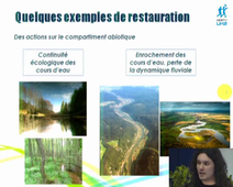 SMPE 2011 : Rôle de la restauration écologique dans la préservation des milieux naturels.
