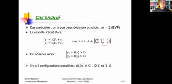 Econométrie des Variables Qualitatives - Cours 11