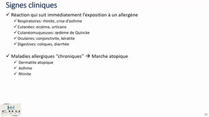 DFGSM2 - UE UE Immunopathologie-Immunointervention - Mécanismes HS et ITA - Dr M. Moïse