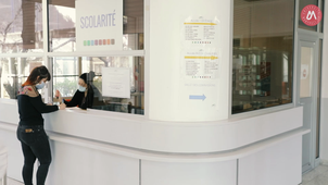 Visite de l'IUTMS, site de Montpellier