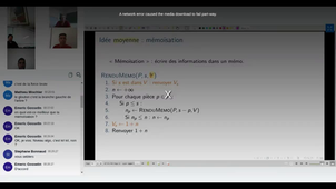 DIU - Groupes C & D - Cours 2. Programmation dynamique
