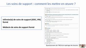 Innovations en soins de support en oncologie - Dr F. Fiteni