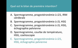 DFASM2 MIE PRTIE 2 08/01/2021	08:00	10:00	Stérilité du couple : conduite de la première consultation	RANISAVLJEVIC Noémie	TD308