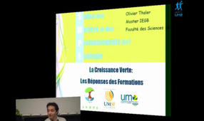 SMPE 2011 : conférence d'Olivier Thaler. La croissance verte : les réponses des formations.