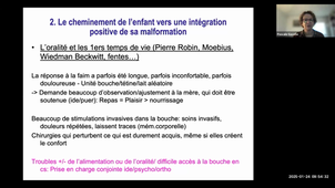 DU CPP - Pr. Gavelle - Aspects psychologiques dans le suivi d'envants présentant des malformations faciales