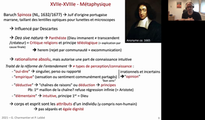 Histoire des Sciences- Cours 3-Partie 1a - XVIIe-XVIIIe