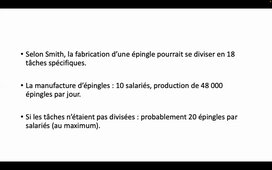 Capsule 7 : Adam Smith