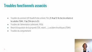 Troubles associés dans les TND : point de vue du psychiatre – F. GROSSMANN, Pédopsychiatre