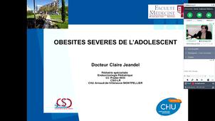 D.U PEC Obésité - Dr. Claire jeandel - Obésités Severes de l'adolescent