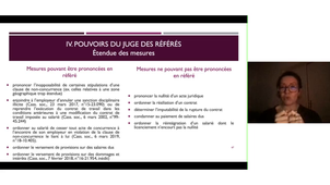 Le référé prud'homal - S. MRAOUAHI (partie 2)