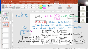 Vidéo_Cours_CH311_SérieA_261120_Potentiel de membrane puis début cours diagramme potentiel pH