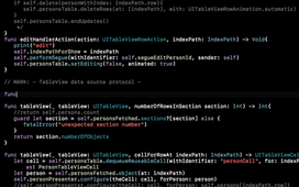 Dev IOS VI.04: Table&CoreData - sections