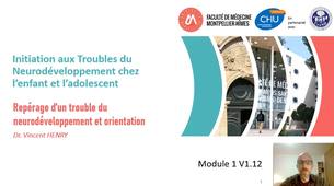 Repérage d'un TND et orientation - V. HENRY, Pédopsychiatre