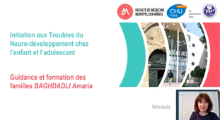 Information / formation des familles – A. BAGHDADLI, Professeur de Pédopsychiatrie