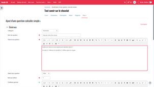 Moodle 4 : la question calculée simple