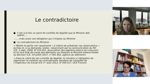 Le contentieux des salariés protégés - S. TALLINAUD