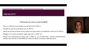 Le bureau de conciliation et d'orientation - S. MRAOUAHI