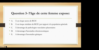 DFASM2 MIE 05/01/2021	16:00	18:00	Retard de croissance intra-utérin : facteurs de risque et prévention	FUCHS Florent	TD308	MIE