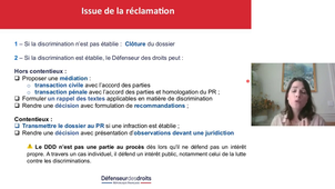Place du défenseur des droits cont. discrim. - A. COURTEVILLE