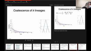 Genetic Data Analysis - MEME - 2021-03-18 - Coalescent theory - Renaud VITALIS