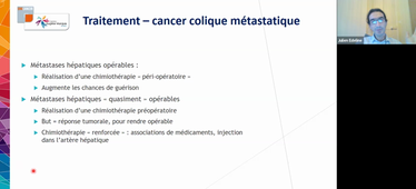 Classe virtuelle - Cancer colorectal (Côlon : stratégie...) (Dr EDELINE, CHU de Rennes)