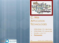 Cours 6 AIOP (Internet Application and Interoperability) ' Création de cours sur ItunesU ' de Clément Joncquet : Web Application Technologies.