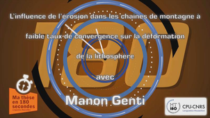 Ma thèse en 180 secondes Manon Genti