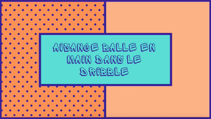 STAPS - Basket-ball - DEAS - Thématique du dribble