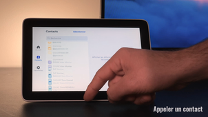 Appeler un contact avec la ZoomRoom