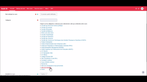 Moodle - Créer son espace de cours