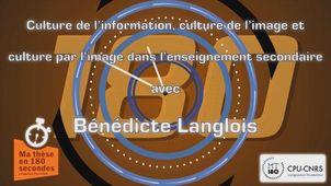 Ma thèse en 180 secondes Bénédicte Langlois