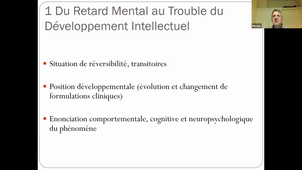 DU Troubles du neuro-développement chez l'enfant et l'adolescent 05/02/2021