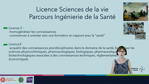 Présentation Licence Ingénierie de la Santé