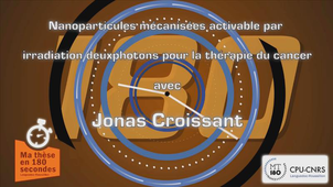 Ma thèse en 180 secondes Jonas Croissant