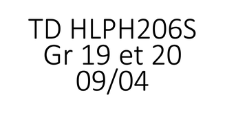 TD HLPH206S Gr 19 et 20 09/04 13h15